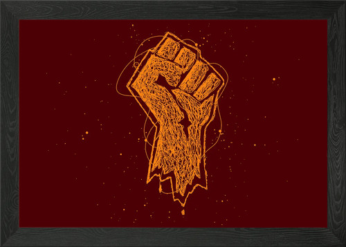 Angerfist masseling poster - angerfist,