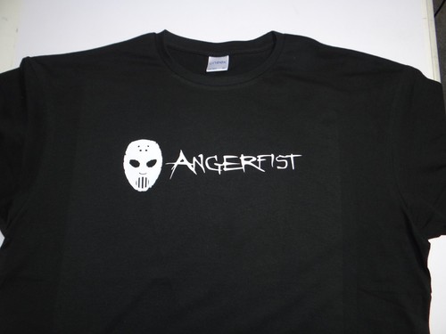 Shirt super angerfist nera - t-shirt,