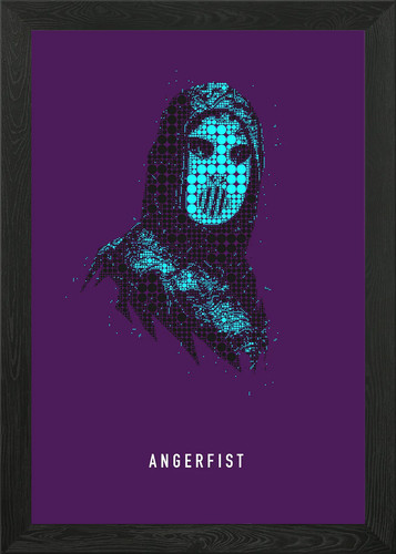 Angerfist poster arte - angerfist, da
