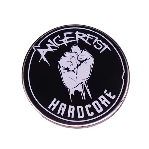 Angerfist spilla smaltata - angerfist,